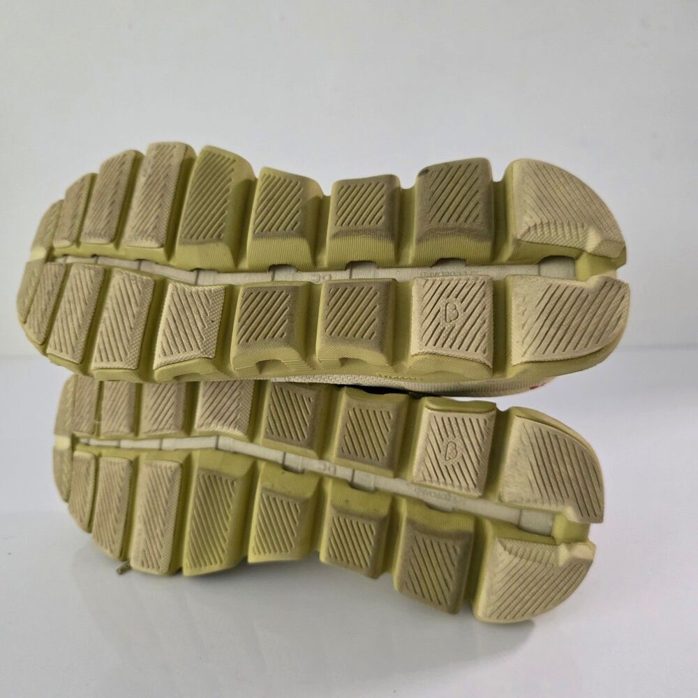 On Cloud X Running Shoes Hay Dust Yellow Mesh Athletic Sneakers Womens 6.5 - Picture 8 of 9